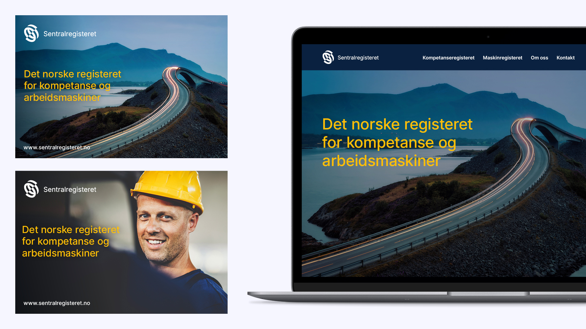 Sentralregisterets nye profil og nettside